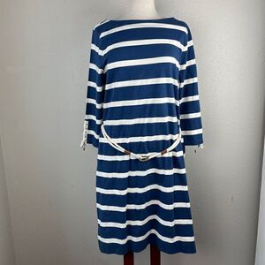 NWT Lauren’s Jeans Co. Belted Dress Top Size L